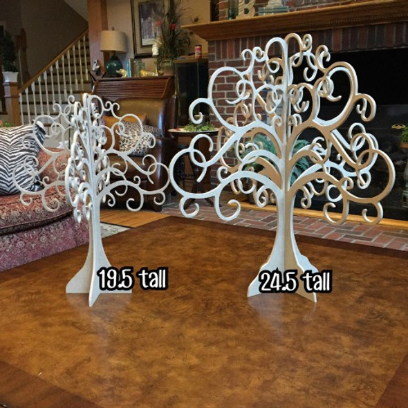 Free Standing Tree of Life, Mantle D?cor, Centerpiece Unfinished MDF WS