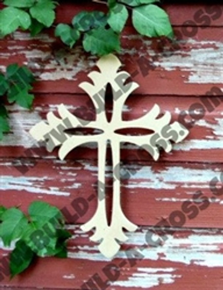 UNFINISHED WOODEN CROSS PAINTABLE WALL HANGING STACKABLE CROSS (54)WS