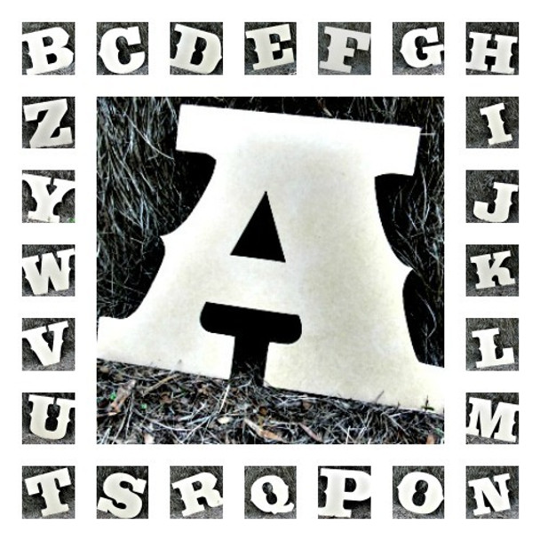 Saddlebag Uppercase Letters WS