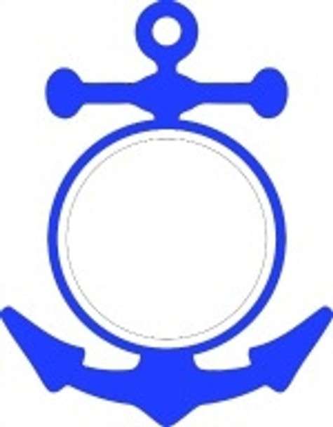 Anchor Insert  Monogram WS