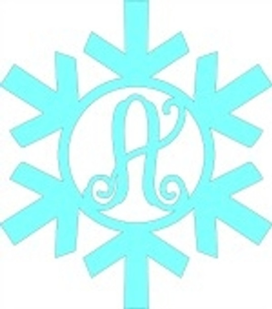 Snowflake Monograms WS