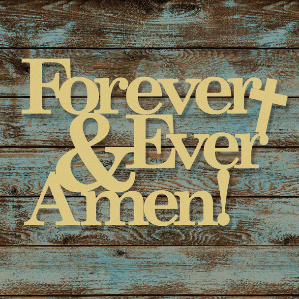 Forever and Ever Amen Connected Word WS