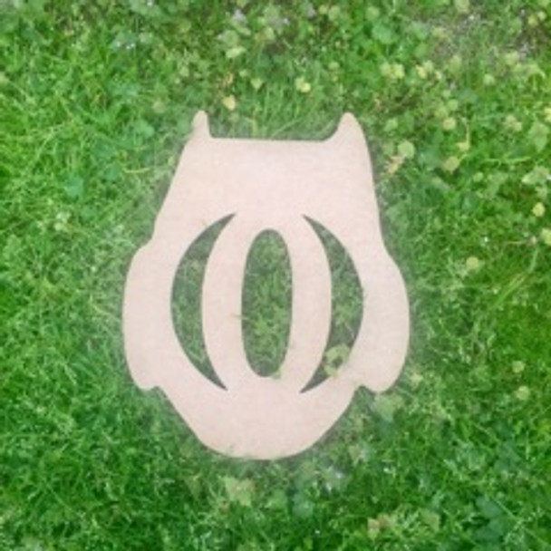 Owl Monogram Beltorian  Letter WS
