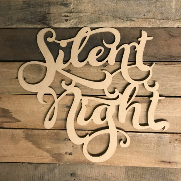Silent Night Unfinished Word WS