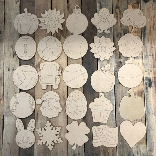 Shapes for Home Cross Kit, Seasonal Set Pieces