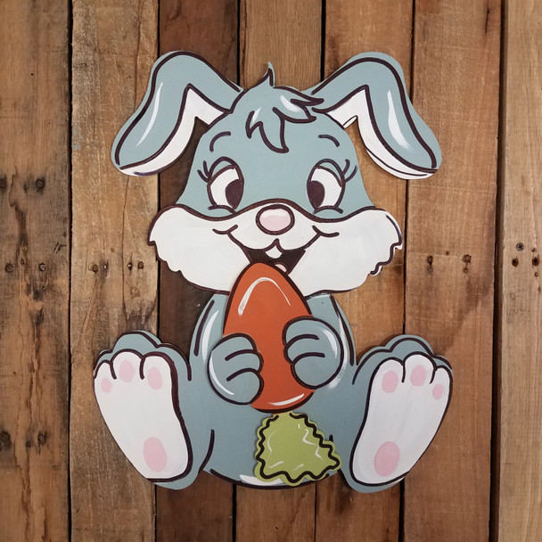 Easter Bunny Interchangeable Kit Bunny with Carrot Finished