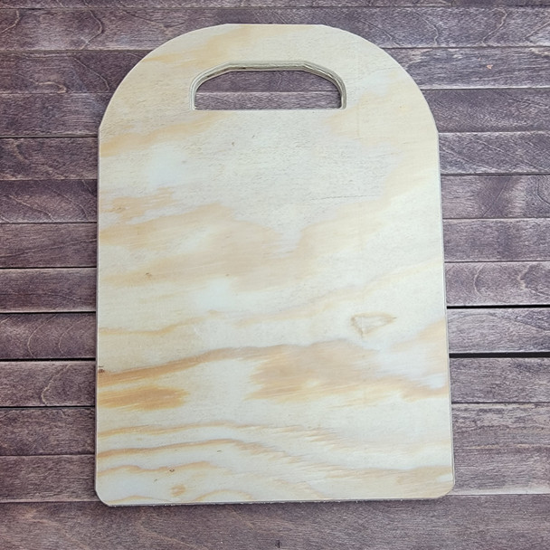 Charcuterie cheese Board Pine, Unfinished Wood Craft Shape