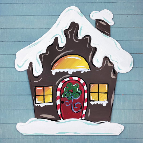 Gingerbread House,  Christmas Craft Shape