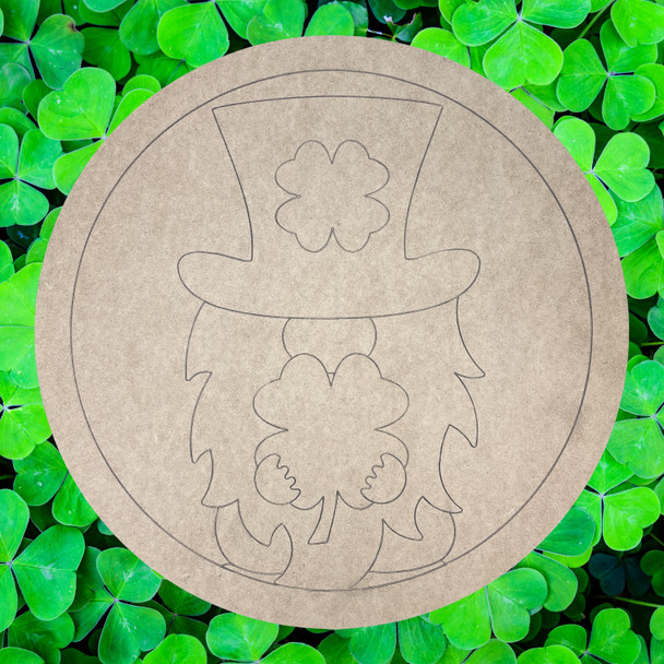 Leprechaun Gold Coin, Unfinished Craft, DIY Art, WS