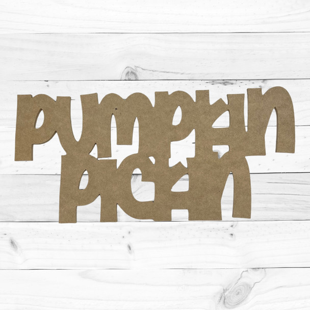 "Pumpkin Pickin" Connected  Word Phrase Unfinished