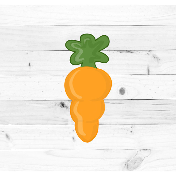 Carrot, Paint By Line MDF Wooden Craft, Unfinished Craft, DIY Craft Art, Unfinished Craft