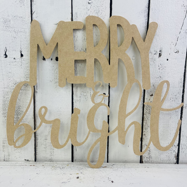 Unfinished Merry & Bright