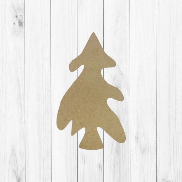 Christmas Tree, Christmas Shape, Unfinished Wood Craft Shape