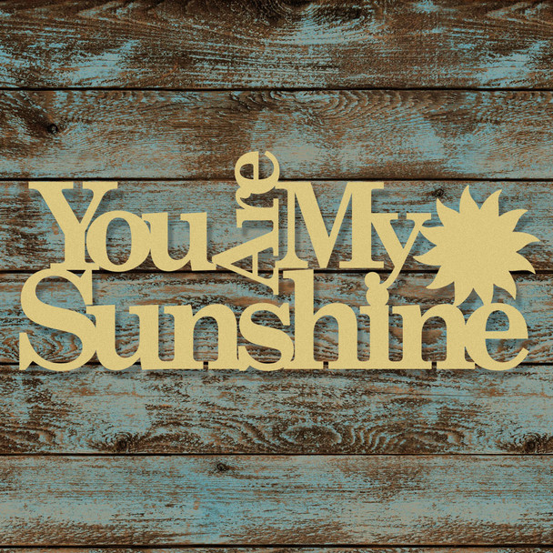 You Are My Sunshine Connected Word