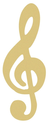 Treble Clef Music Note WS