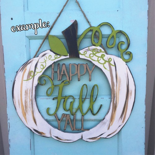 Finished Pumpkin Cutout