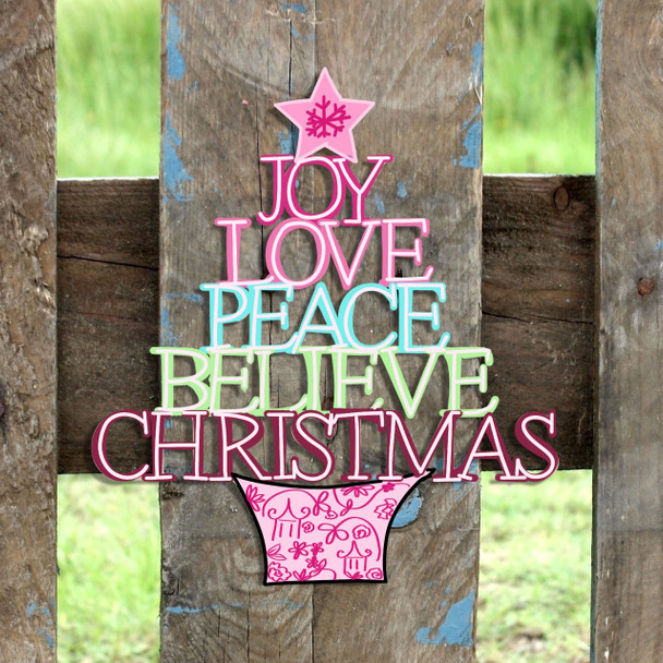 Christmas Tree Word Tree WS