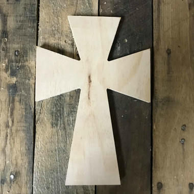 Unpainted Craft Cross, DIY Wooden Crosses, Wall Art Pine (16)