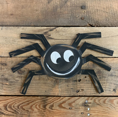 Cutest Wooden Halloween Spider - DIY · Just That Perfect Piece