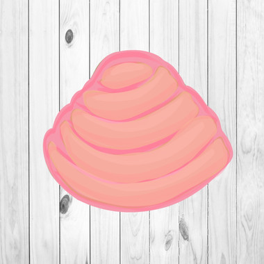 Imperial Clam Shell, Nautical Shape Unfinished Wood Cutout ...