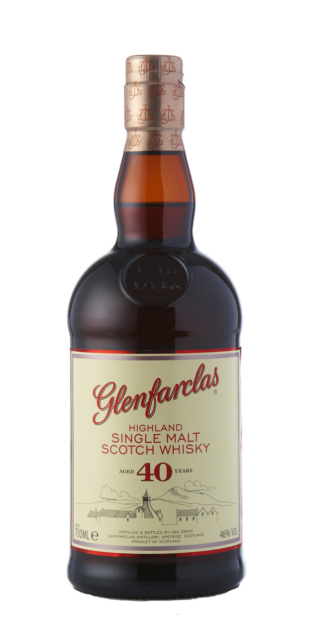 Glenfarclas 40 Year Old Single Malt Scotch Whisky (700ml) - Cigar Hut