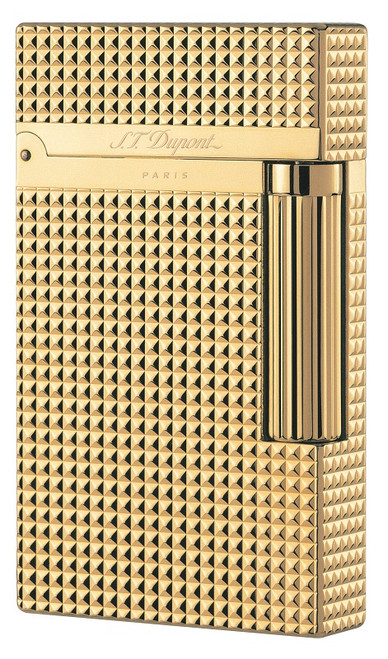 S.T. Dupont Ligne 2 'Elegance' Lighter - Gold Diamond Heads S.T. Dupont Ligne 2 'Elegance' Lighter - Gold Diamond Heads