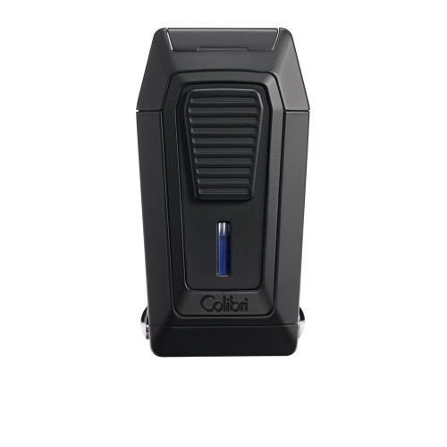 Colibri Quantum Triple Jet Lighter  + V- Cut Cigar Cutter - Black Colibri Quantum Triple Jet Lighter  + V- Cut Cigar Cutter - Black