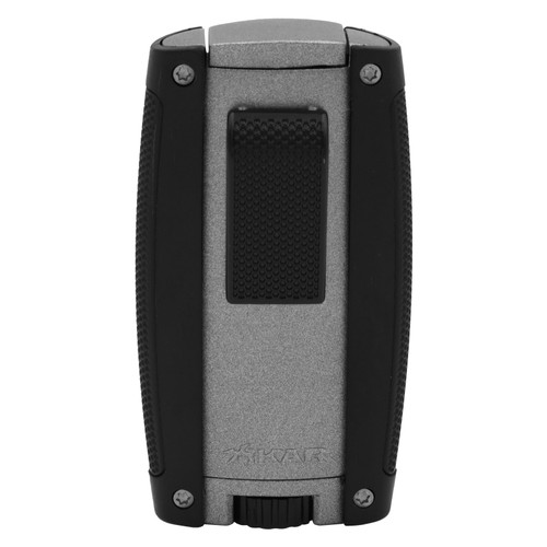 Xikar Turismo Double Jet Lighter - Matte Gray Xikar Turismo Double Jet Lighter - Matte Gray