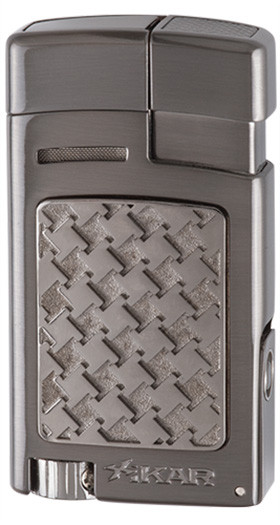 Xikar Forte Soft flame Lighter - G2 Houndstooth