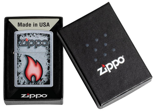 Zippo Deco Flame Design Zippo Deco Flame Design