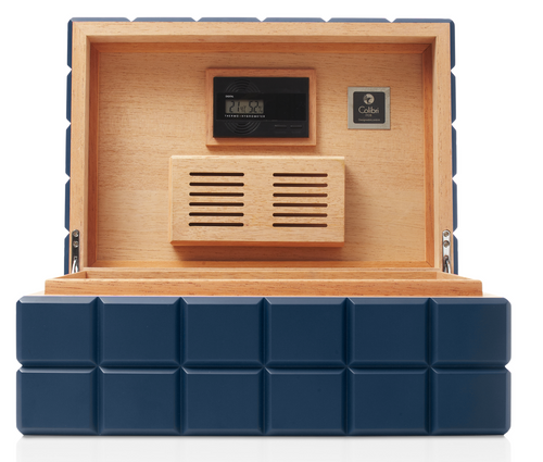 Colibri Heritage Humidor -Metallic Midnight Navy