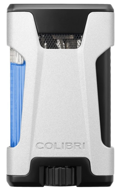 Colibri Rebel Double Jet Lighter - Matte Silver Colibri Rebel Double Jet Lighter - Matte Silver