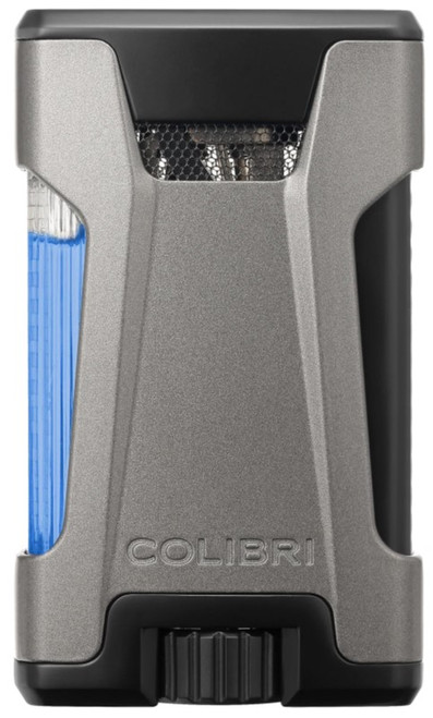Colibri Rebel Double Jet Lighter - Matte Gunmetal Colibri Rebel Double Jet Lighter - Matte Gunmetal