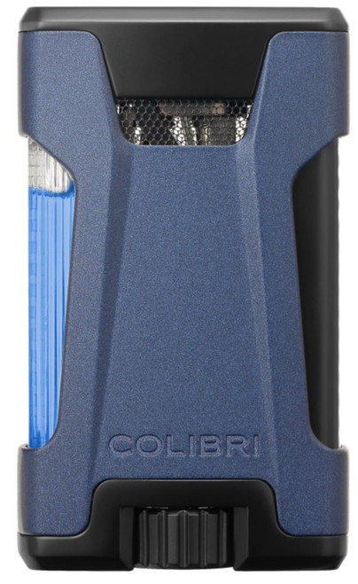 Colibri Rebel Double Jet Lighter - Matte Navy Colibri Rebel Double Jet Lighter - Matte Navy