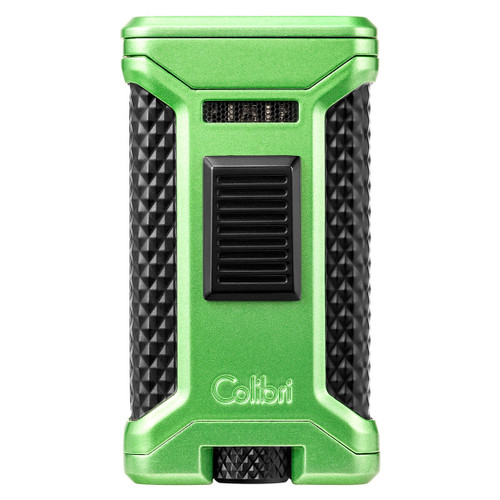 Colibri Ascari Triple Jet Lighter + Slide Punch - Green Colibri Ascari Triple Jet Lighter + Slide Punch - Green