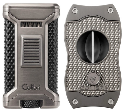 Colibri Ascari + Diamond V Cut Gift Set - Gunmetal Colibri Ascari + Diamond V Cut Gift Set - Gunmetal