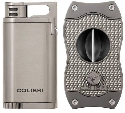 Colibri Belmont and Diamond V Cut Gift Set - Gunmetal Colibri Belmont and Diamond V Cut Gift Set - Gunmetal