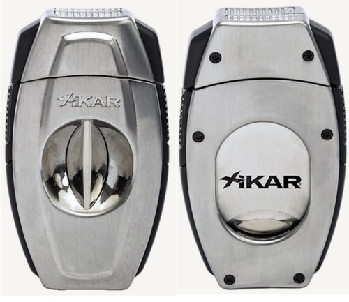 Xikar Dual Flip - Brushed Chrome