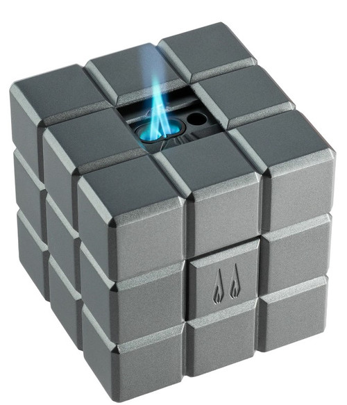 Colibri Heritage Cube Desk Lighter - Charcoal Colibri Heritage Cube Desk Lighter - Charcoal