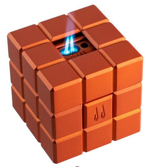 Colibri Heritage Cube Desk Lighter - Orange Colibri Heritage Cube Desk Lighter - Orange