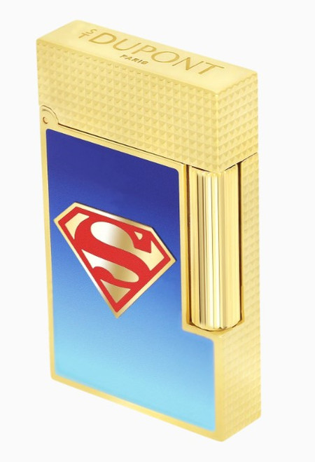 ST Dupont Ligne 2 Superman DC Comics Yellow Gold ST Dupont Ligne 2 Superman DC Comics Yellow Gold