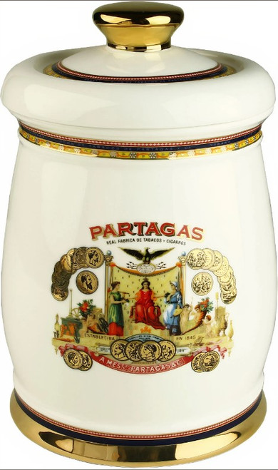 Partagas  Porcelain Humidor Jar