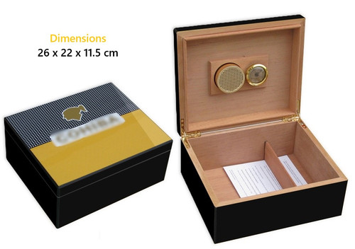 Desktop Humidor - Cohiba colours