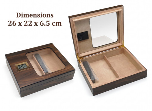 The Meridian Walnut Humidor