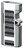 Sarome BM5 Jet Flame Lighter - Silver Black