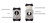 Colibri  Two-in-one V-Cut and Straight Cut - black & chrome