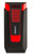Colibri Slide Double Jet Lighter - Black & Red Colibri Slide Double Jet Lighter - Black & Red