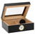 Capri Glass top Humidor - Black Finish