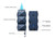 Colibri Quasar II Double Jet Lighter with Punch - Blue Colibri Quasar II Double Jet Lighter with Punch - Blue