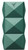 Colibri Quasar II Double Jet Lighter with Punch - Green Colibri Quasar II Double Jet Lighter with Punch - Green